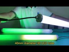 40mm 360 Degree Viewing Angle Led pixel Tube bar club decoration 1meter DC24v 5050RGB pixel tube par