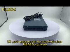 Madrixs Software Sd 12 Ports With SD card SPI led controller Artnet DMX offline control led rgb