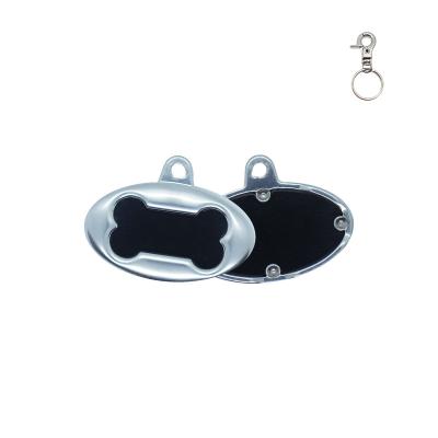 China Custom Viable Dog Tag Personalized Engrave Pet Tag Die Cast Stamper Bone Shaped Plain Paw Dog Tag for sale