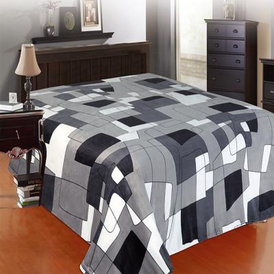 China Wholesale Soft Cheap Flannel Blanket 220gsm Cashmere Blanket Luxury Bedding Throw for sale