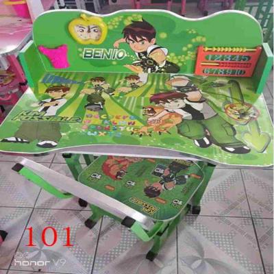 China New good design kids study table cheap wooden kids house furniture for sale