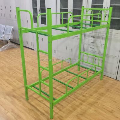 China Bunk bed YT-C006, cheap double deck dormitory wrought iron bunk bed for sale