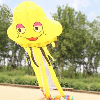 China Best Selling 3d Flying Kite Inflatable Jellyfish Kite Sea Animal Kite For Sale for sale