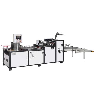 China Automatic Hot Glue PP Box Window Auto Hot Glue PP Box Window Wrap Machine High Precision Wrap Splicing Machine for Packaging for sale