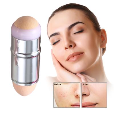 China Face Beauty Product Skin Care Tools Mini Cosmetics Volcanic Facial Puff Best Selling Oil-Absorb Roller for sale