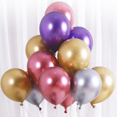 China Wholesale Latex Party Decoration Metallic Wedding Balloons Valentines Day The Latest Quality Party Decoration Vegan Holiday Adult Party for sale