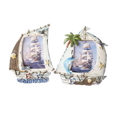 China Beach scene with changing wooden picture frames picture diamond news good quality for sale