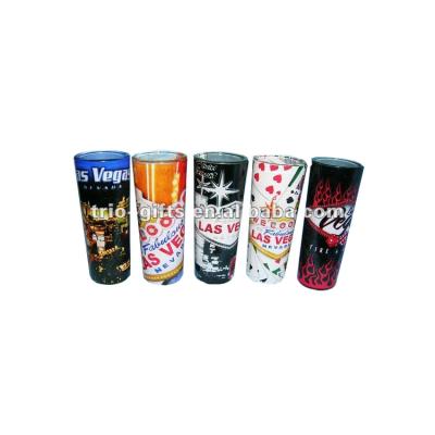 China China Glass Shooter Crafts With Full Decal Design for sale