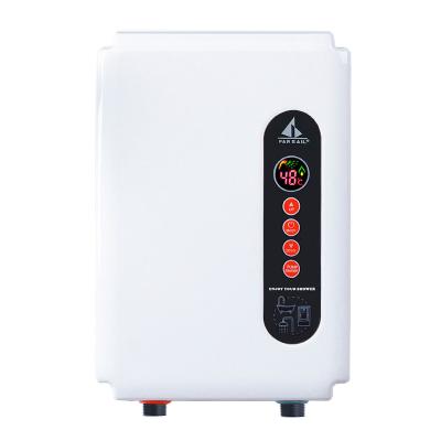 China Instant heating within seconds; small size ; Hot Sale 5500w Easy Installation Bathroom Wall Mounted Electric Shower Mini Water Heater For Bath for sale