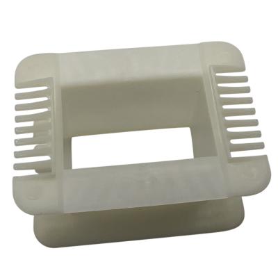 China Long Life Termoforming Plastic Parts PBT High Quality Custom Material E-I Plastic Mount 133 Series Magnetic Transformer Coil for sale