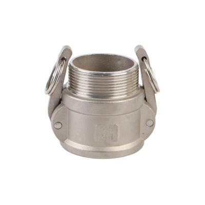 China Oil gas water Industria chemical stainless steel chemical camlock lowes camlock couplings type B 1 inch for sale