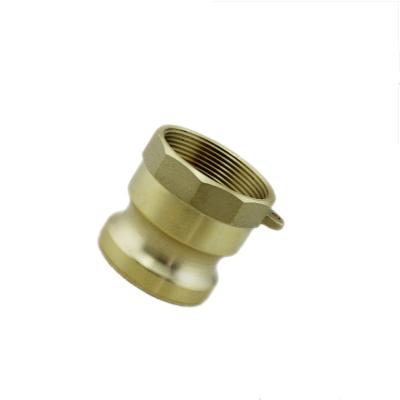 China Lowes industrial brass camlock fittings oil gas water camlock camlock connector coupling type by 1 inch for sale