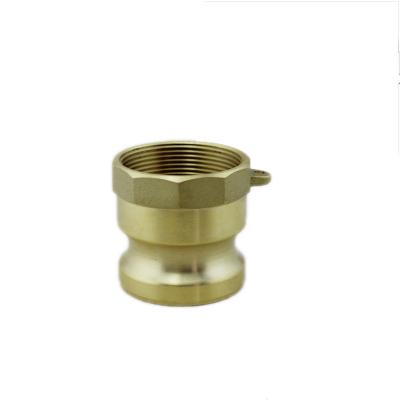 China Oil gas water brass camlock industrial threaded camlock fittings lowes type A for sale