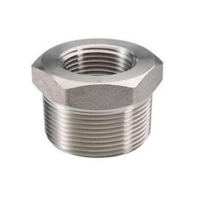 China Oil Casting Pipe Fittings Stainless Steel Hex Reducing Bushing for sale