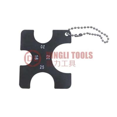 Китай Инструмент для измерения диаметра трубы 4 в 1 DL-1232-24 Easy Carry Black Pipe Caliper Gauge продается