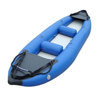 China Hot Sale PVC Inflatable Kayak PVC Inflatable Fishing Kayak Packing Tour Kayak for sale