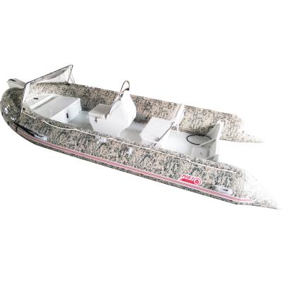 China 4MM aluminum plate hot sale FREESUN brand 520 aluminum inflatalbe boat rigid RIB boat for sale