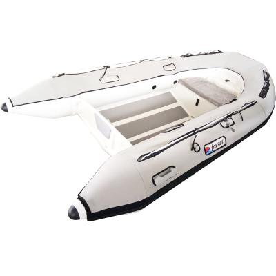 China 3-4MM aluminum plate FREESUN boat brand 330 aluminum bottom rigid inflatable boat for sale