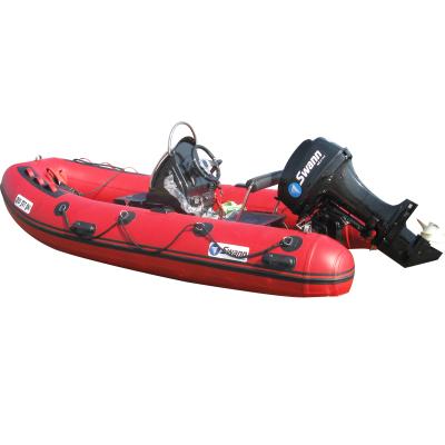 China PVC Freesun Brand 3.8M Fiberglass Hull Material Long Rib Boat With Console for sale