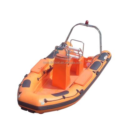 China New Design Hot Sale Budget Speedboat FREESUN Best Rib FRP Inflatable Boat In 2021 for sale