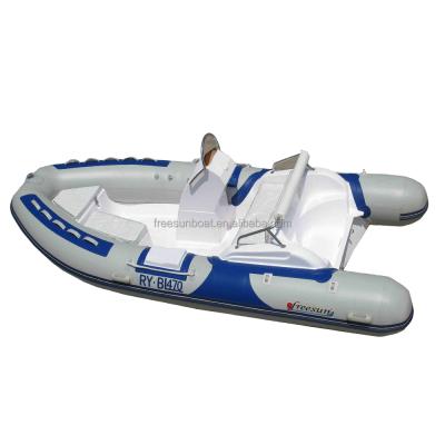 China FREESUN PVC New Best Rated 470cm Length Hot Selling Ribs Inflatable Boats In 2021 for sale