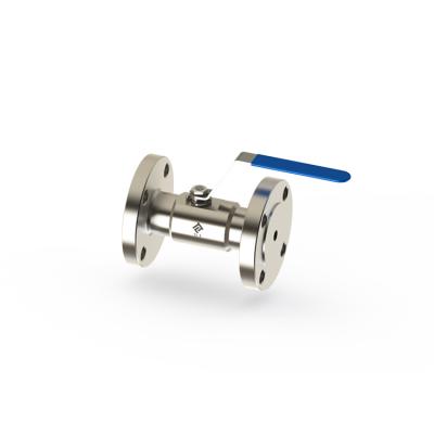 China General High Pressure Hydraulic One Piece Galvanized Gas Flanged Ball Valve Stainless Steel ss304 ss316 for sale