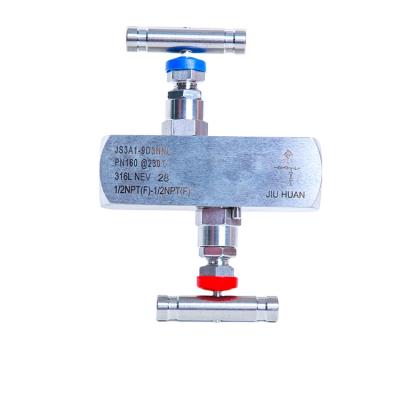 China 1/4 NPT Male Thread Female Control General High Pressure Stainless Needle Valve For Gas for sale