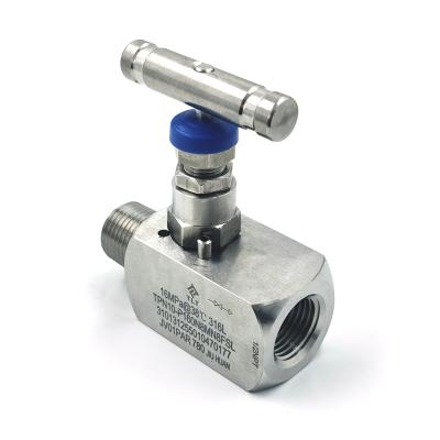 China Overhead Purge 2 Way 316 Stainless Steel Water Block And Needle Valve for sale