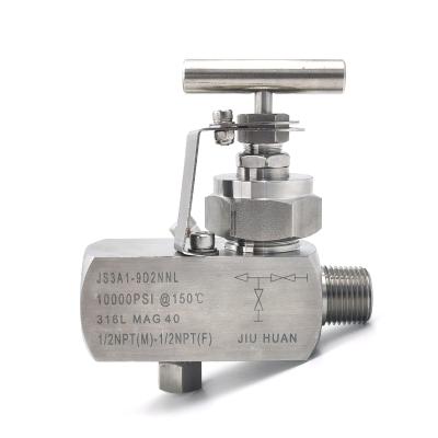 China Factory Supplier Globe Model Needle Valve 3/8 Ball Valve General Cast Steel for sale