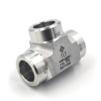 China Wholesale Corrosion Resistant Stainless Steel Pipe Fitting Tee/Elbow/Union/Cross/Flange/Nipple From China Supplier for sale