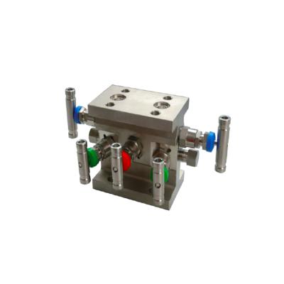 China General High Pressure Valve Three Various Five Valve Manifold For Oxygen Air Gas for sale