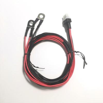 China Two Way Radio Power Station Power Cable Cord For Battery Terminal Cable Connector Harness Wire 2 Pin Lug for sale