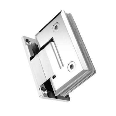 China Modern Glass Door Flange Bathroom Shower Door Pivot Hinge Interior Glass Door Hinge for sale