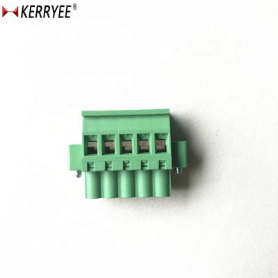 China 5.08mm Plug-in Terminal Block 2EDGKB With PCB Screw Connector 28-12AWG for sale