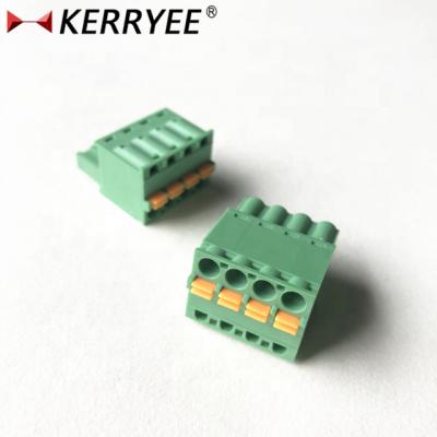 China 2EDGKD 5.0/5.08mm Pluggable Self Lock Terminal Block Connector 28-12AWG for sale