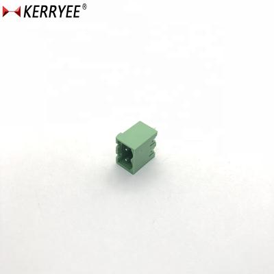 China 2P 15edgvc V/T Male Pluggable Narrow Terminal Block 28-12AWG for sale