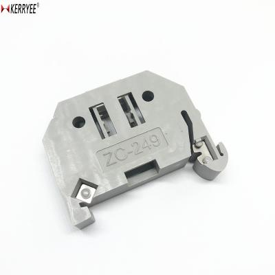 China gray din rail terminal block E-WS-01P-11 plug / for sale