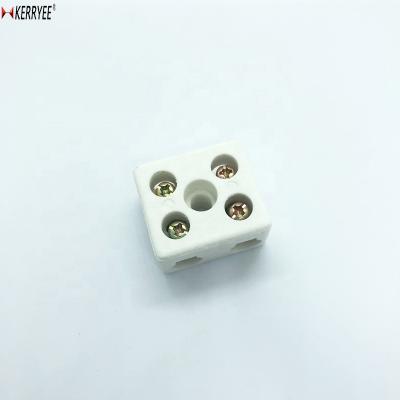 China Automobile Resistance Ceramic Shell 250V 20A Terminal Block 22-18AWG for sale