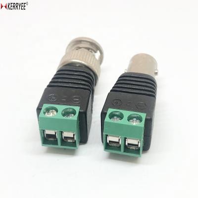 China Power BNC Connector To AV Quick Connect Terminal Block Non-Soldering For CCTV / AV / REPAIRS for sale