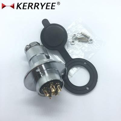 China Military Plug and Aviation Socket Connector GX25 6P Circular Dust Cover for sale