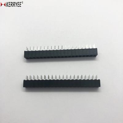 China PCB Double Row samtec 2*20P 2.54mm Female Header Connector for sale