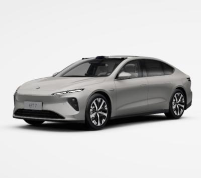 China NIO ET7 Deep Space Black 4 deuren 5 zitplaatsen elektrische sedan met omarming cockpit concept Te koop