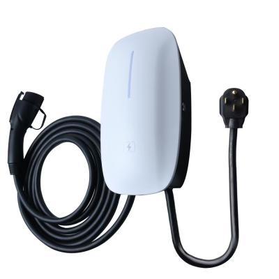 China Energy 7kW AC Output Power Wall-Mounted Charging Stations Portable Car Charging Pile for sale