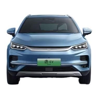 China BYD Tang EV 730KM SUV elétrico puro com tração nas quatro rodas com direção à esquerda azul de 7 lugares à venda