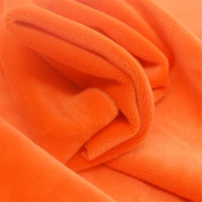 China Shrink-Resistant Ready To Ship Velvet Fabric Polyester Stretch Solid Color For Cover for sale