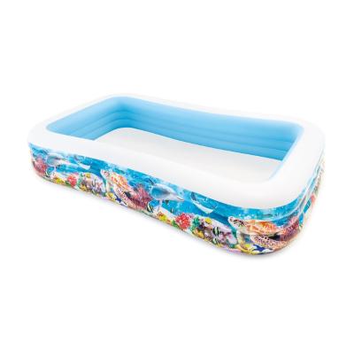 China Intex 58485 Tropical Family Pool Swim Center Reef Fish Family Pool 305*183*56cm for sale