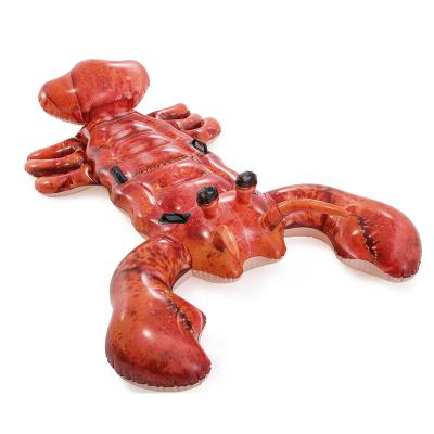 China Intex 57533 Summer Lobster Water Floating Entertainment Ride-On Inflatable Pool Float Lobster Mount for sale