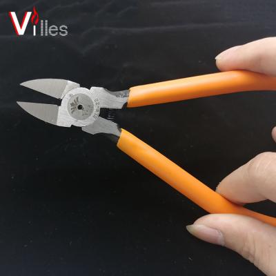 China Easy Operation 150mm Heavy Duty Electric Cable Cutter Diagonal Cutting Pliers 6 Inch Diagonal Pliers Electric Cable Shear Pliers for sale