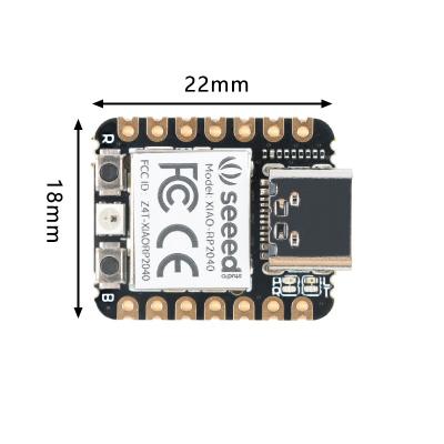 China New Seeed Studio XIAO RP2040 Development Board Supports Arduino MicroPython CircuitPython Raspberry Pi RP2040 Ecosystem RP2040 Development Board for sale