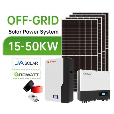 China Home Off Grid Solar Panel System 10000 Watt Solar System 10kw Solar Power System Covering Solar Panel Complete Kit for sale